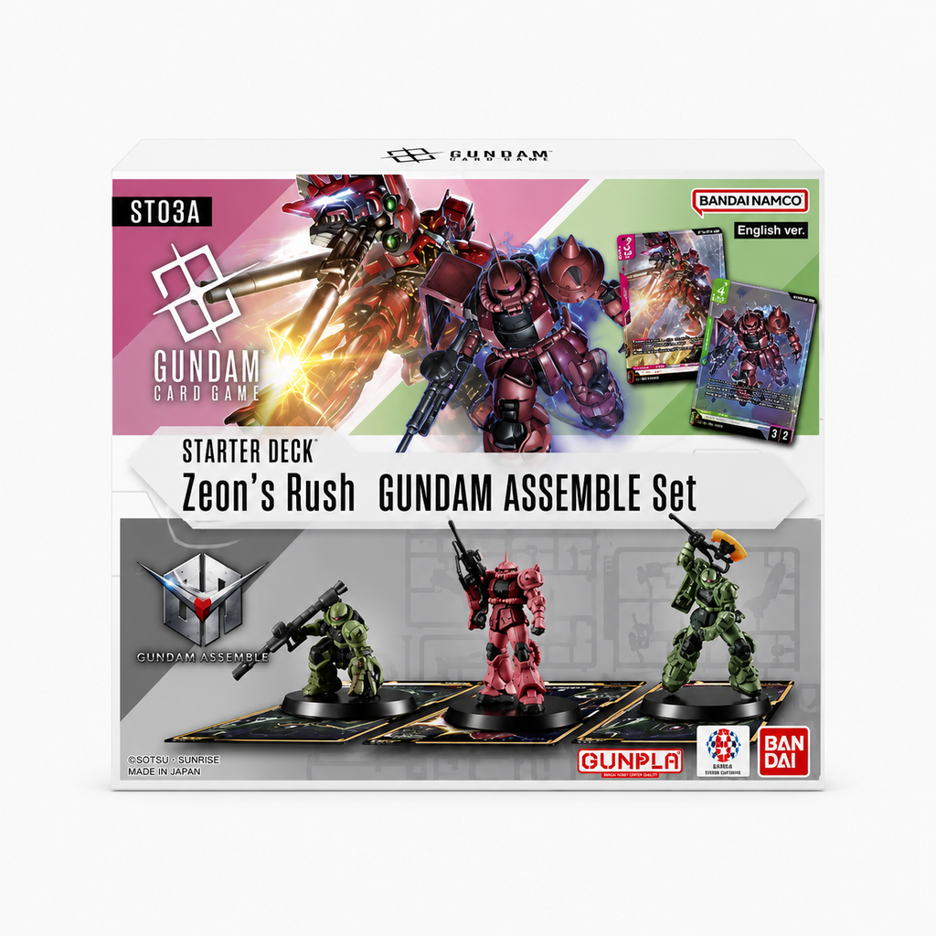 Gundam Card Game - Assemble Starter Set - Zeon's Rush ST03A