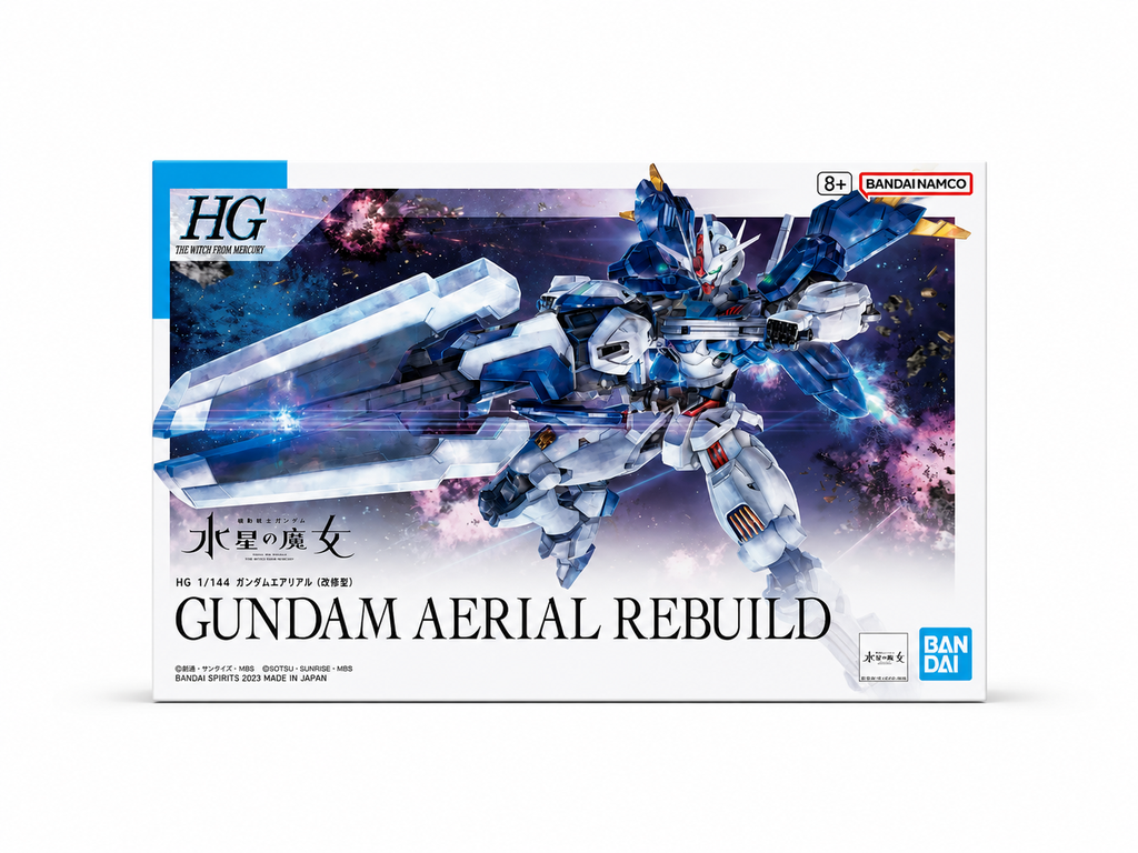 HG 1/144 Gundam Aerial Rebuild (Mobile Suit Gundam: The Witch from Mercury)